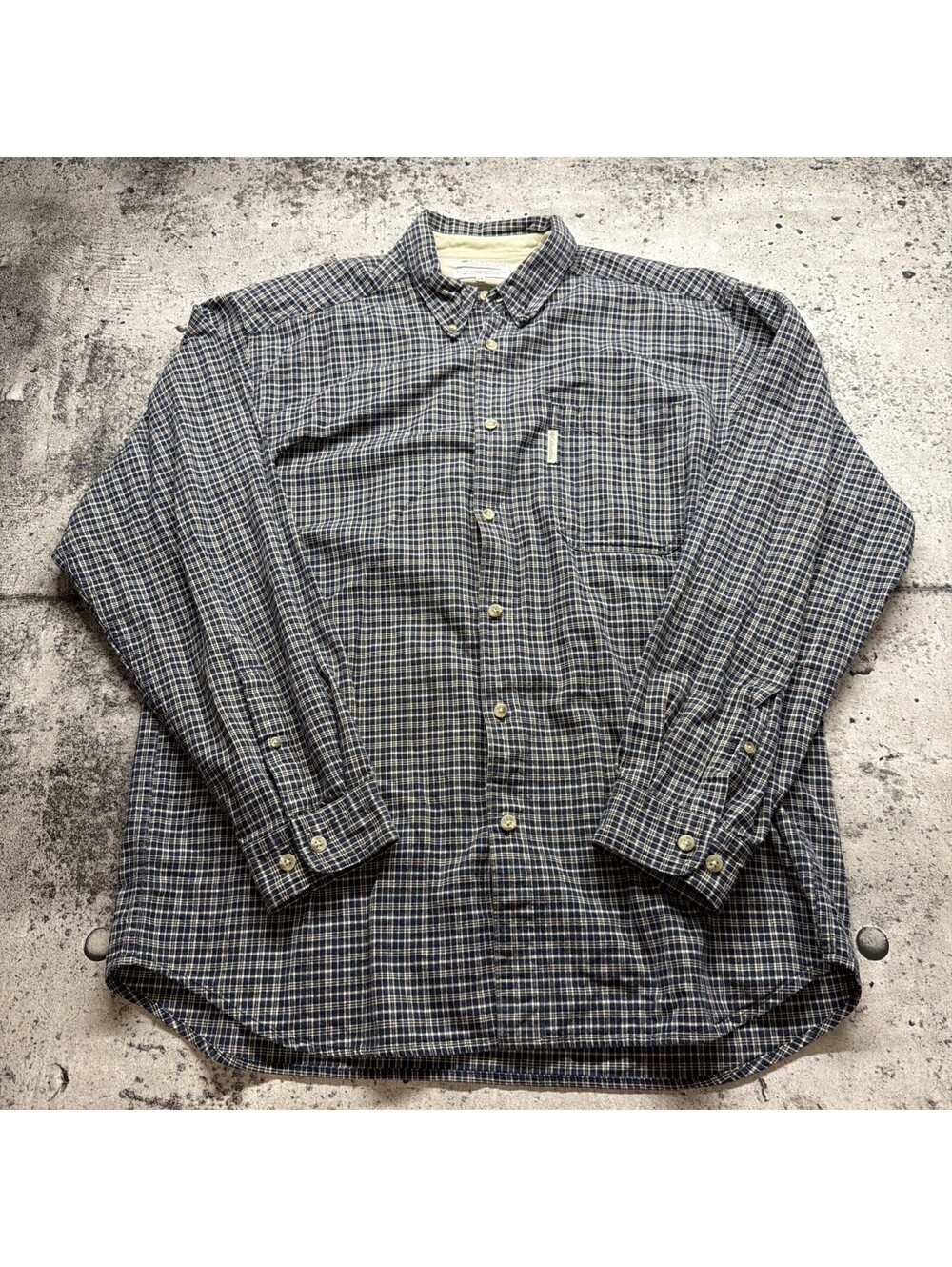 Columbia Sportswear Long Sleeve Plaid Button Up Shirt XL